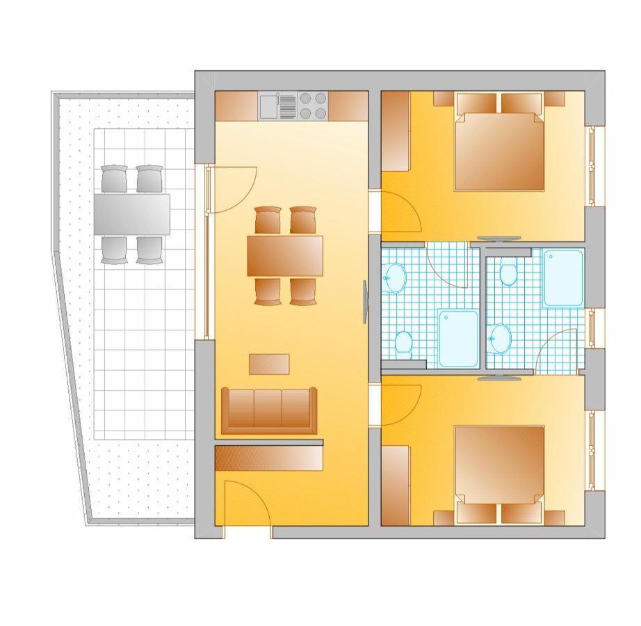 Appartement Hammerrain Flachau Exteriér fotografie